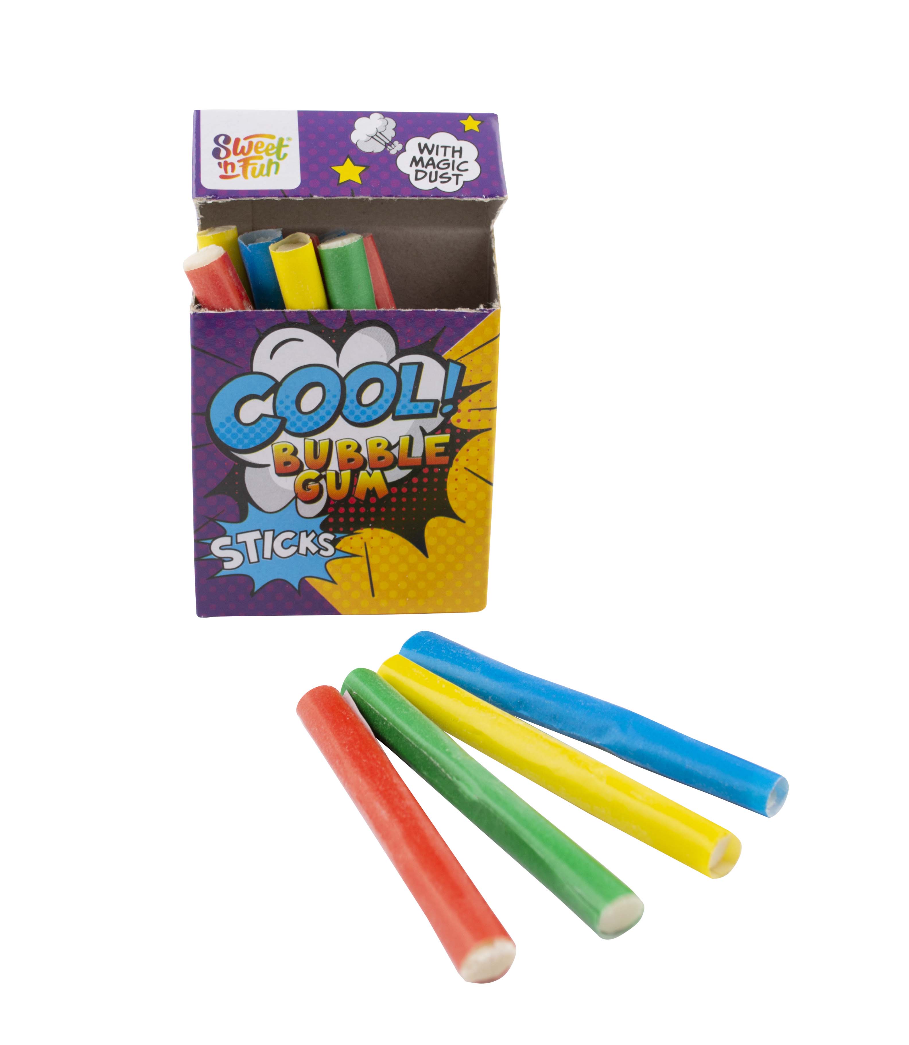 Cool Bubble Gum ceruzku žuvačky 44g 