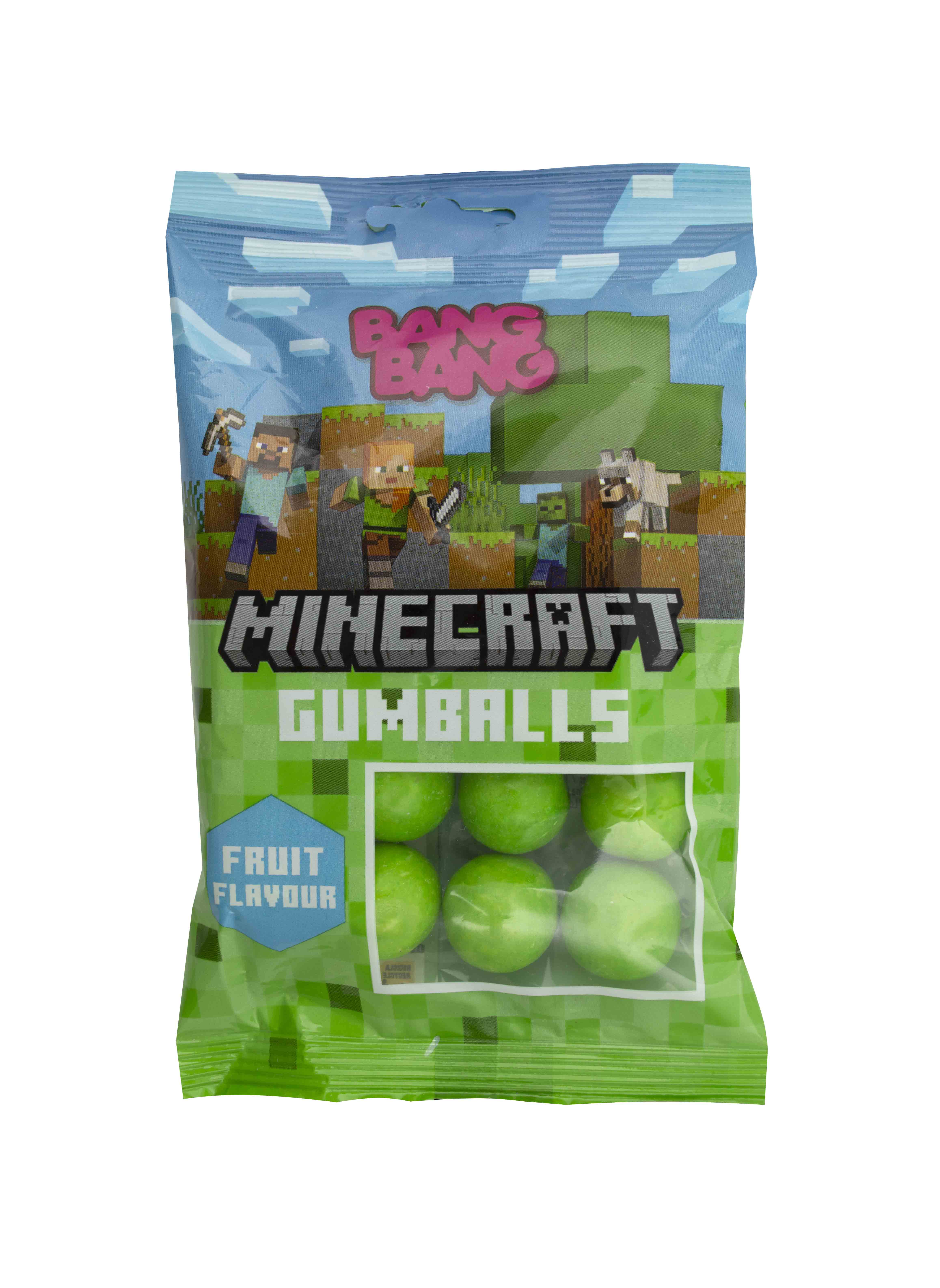Minecraft žuvačky ovocná príchuť 80g