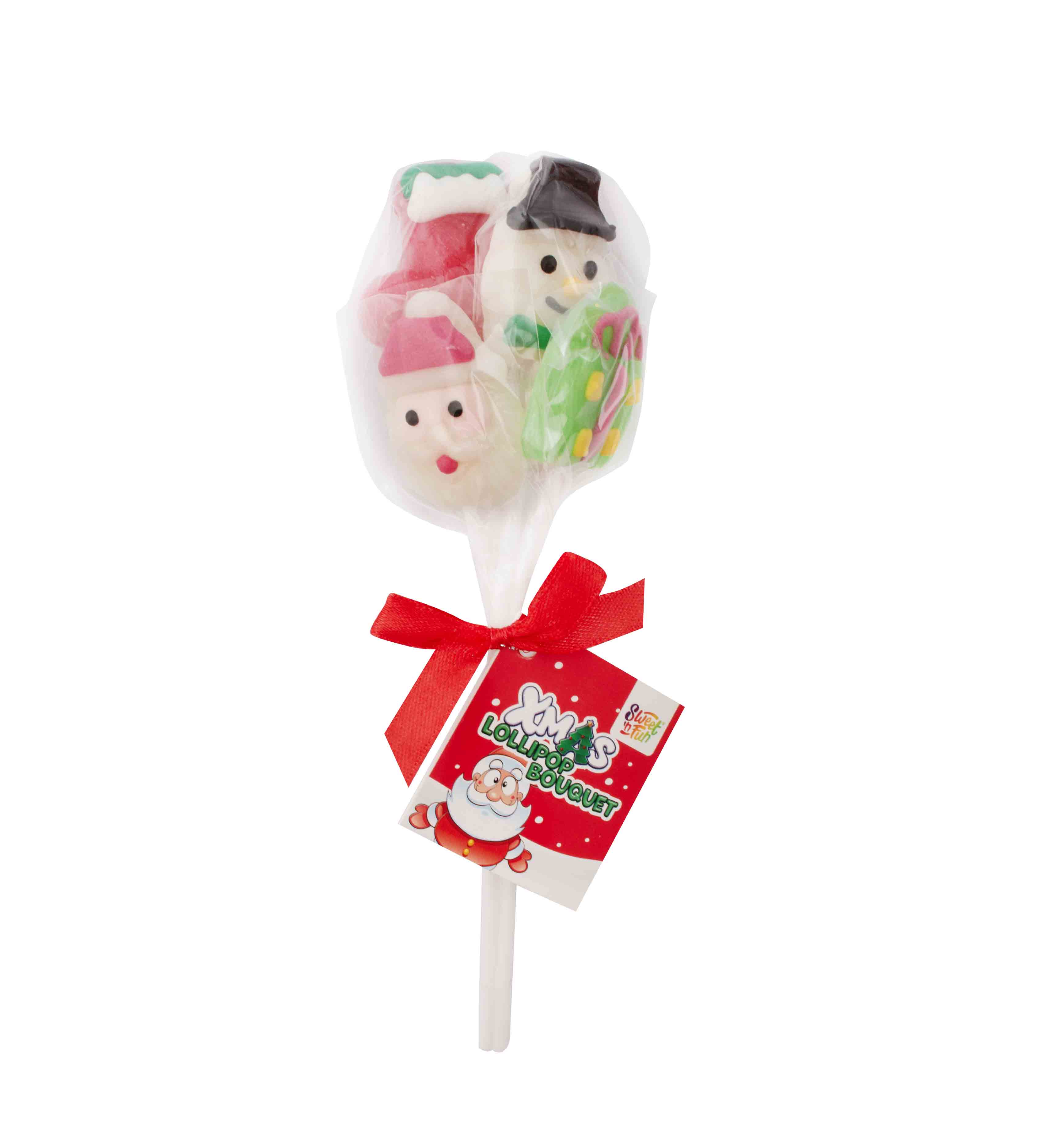 Xmas Lollipop Bouquet 4x10g