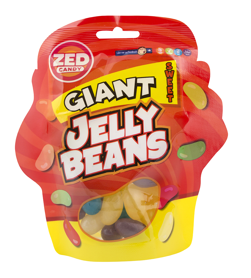 ZED Giant Jelly Beans dražované cukríky 60g (16ks)
