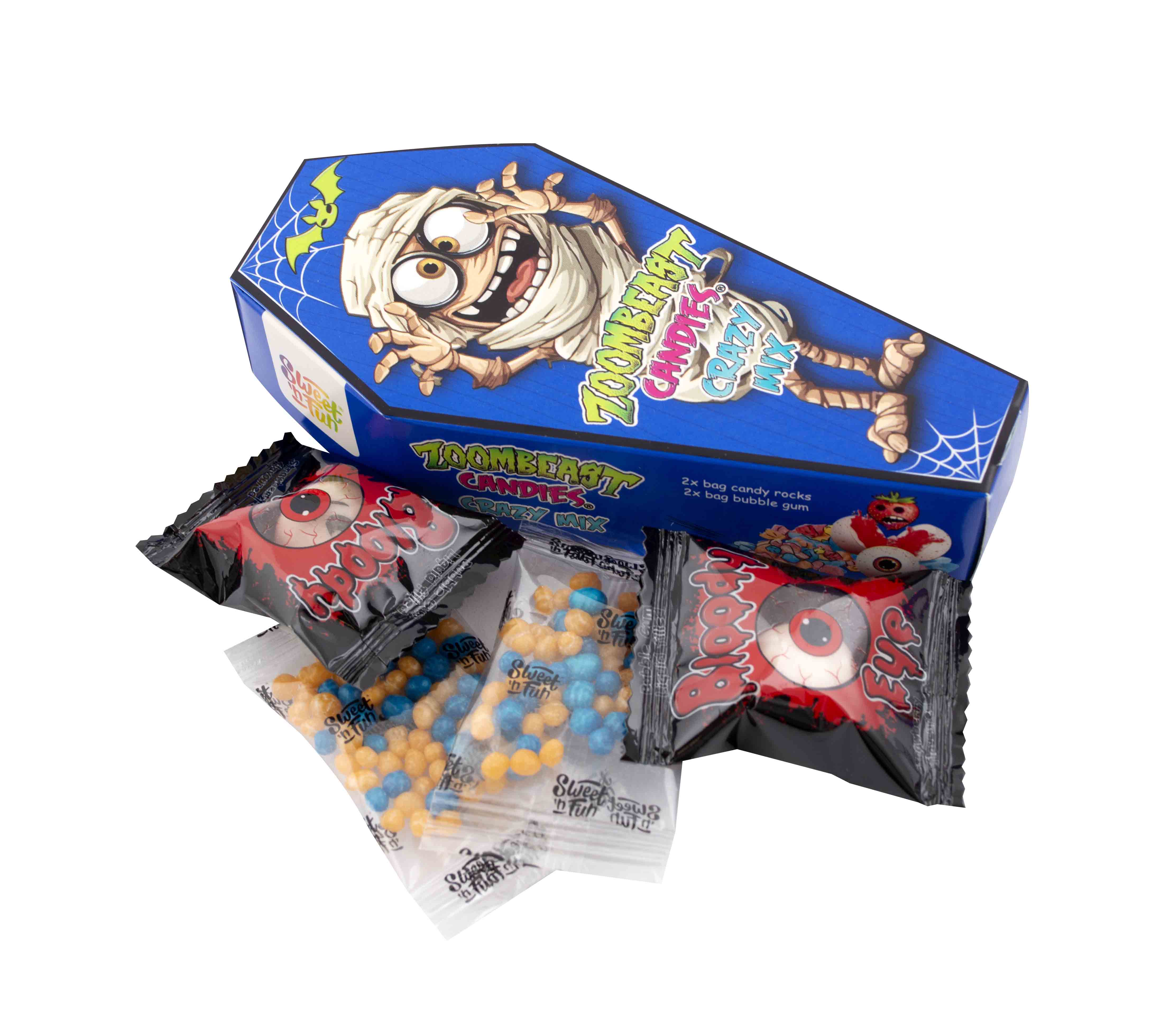 Zoombeast crazy coffin candies mix 20g