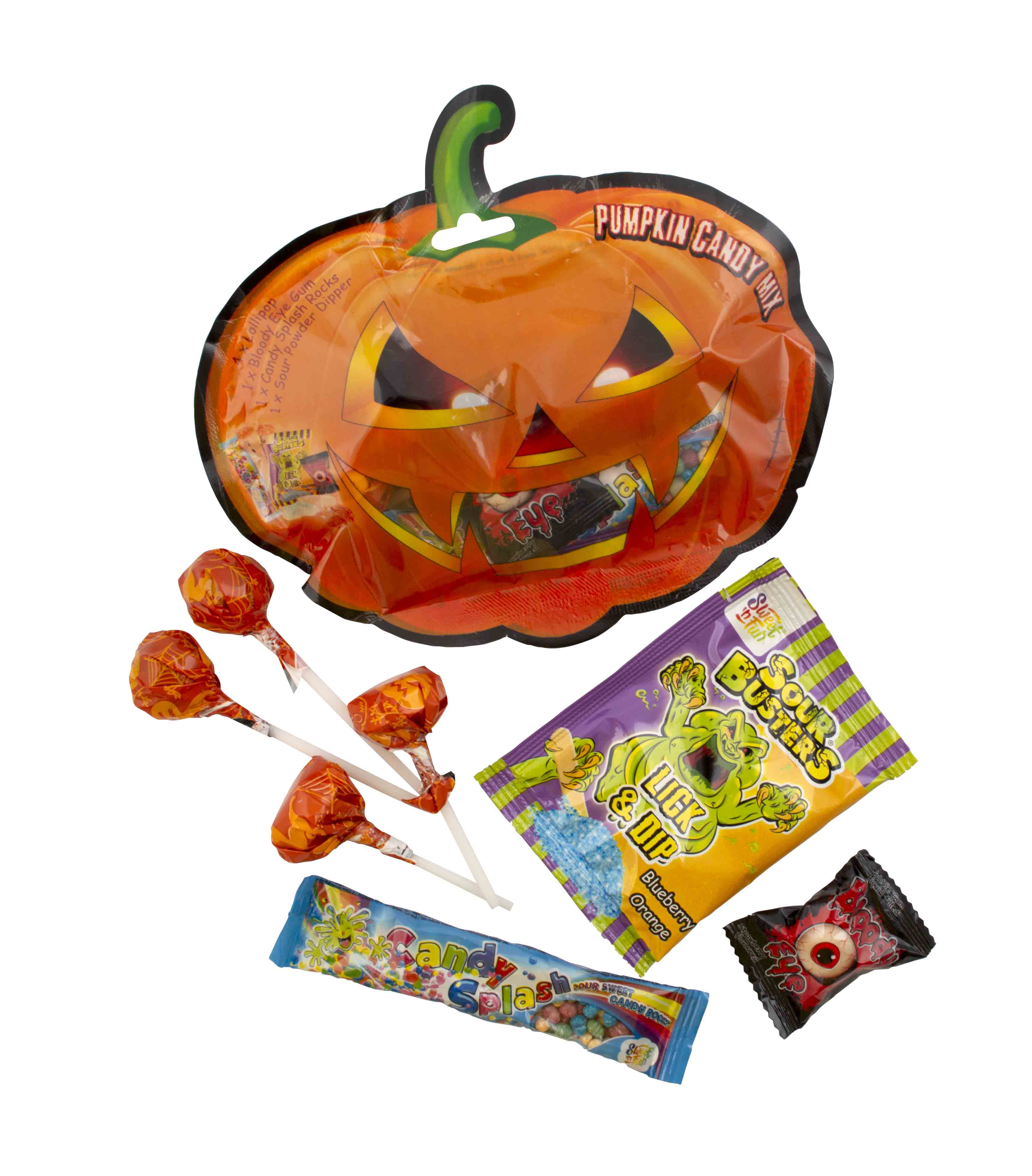 Pumpkin candy mix 69g x 24 ks