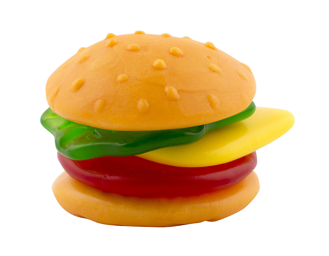 Trolli mini burger želé 10g (60ks)