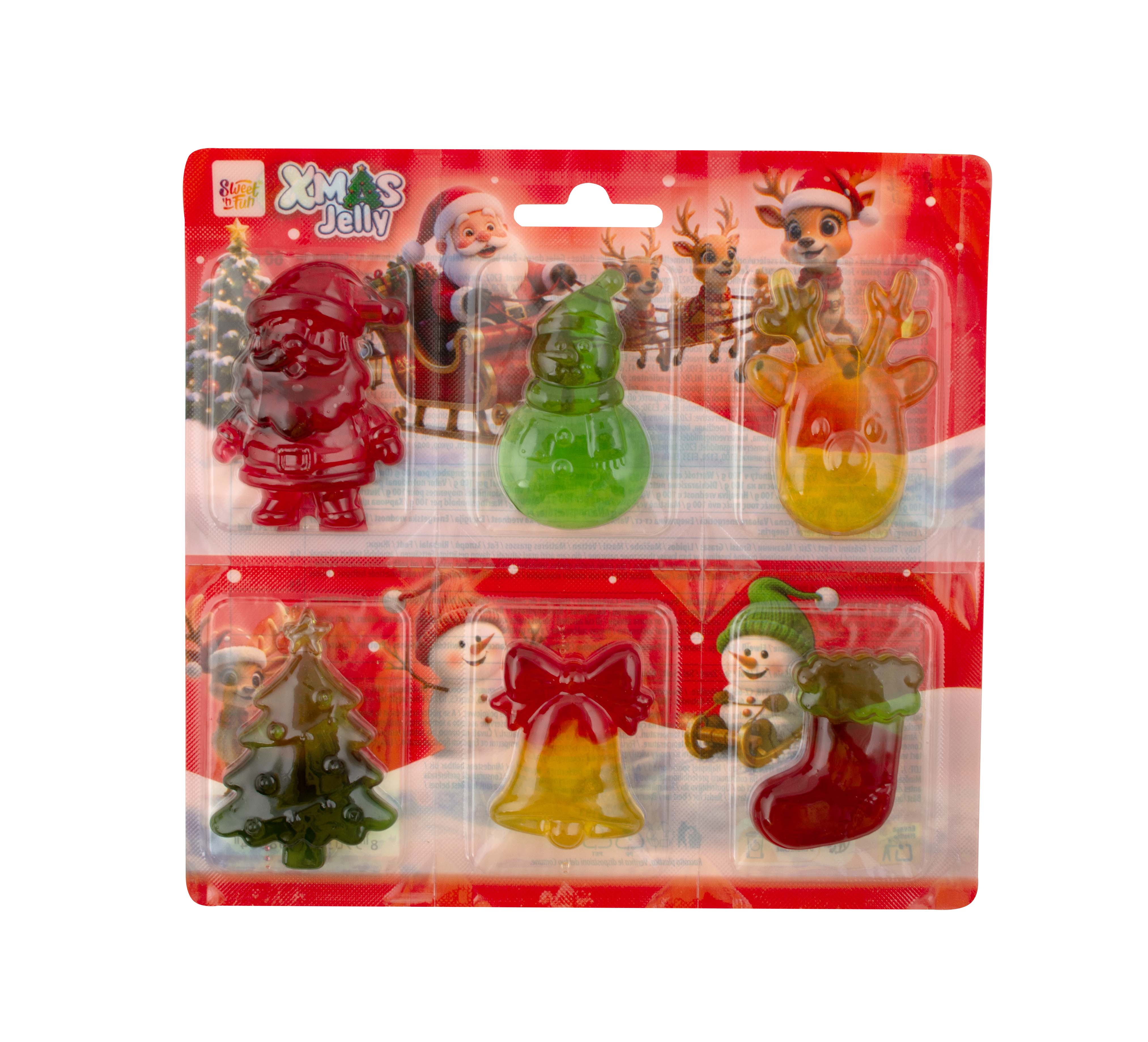 Xmas Jelly želé 66g x 11ks
