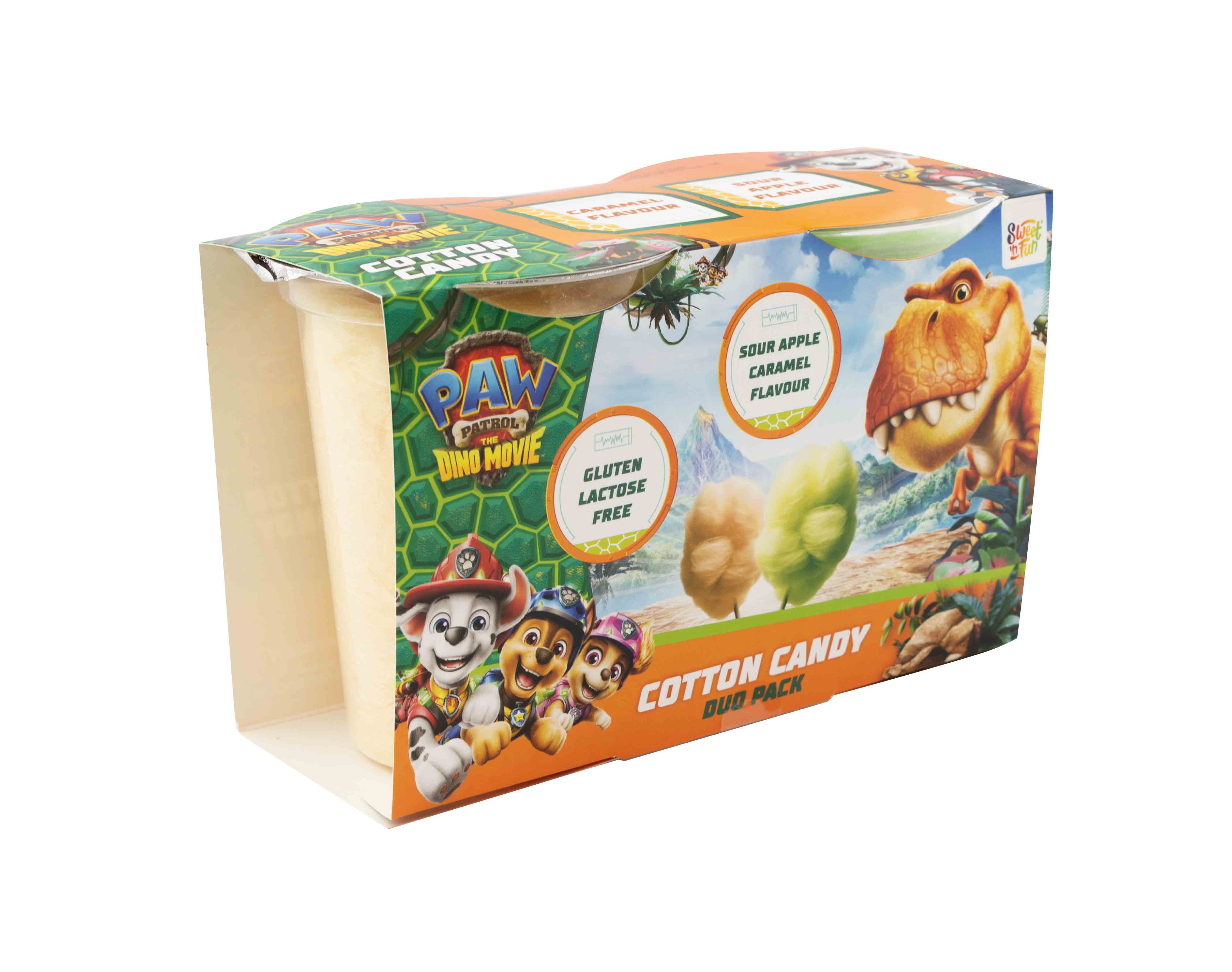 Paw Patrol Dino Movie cukrová vata 2x20g