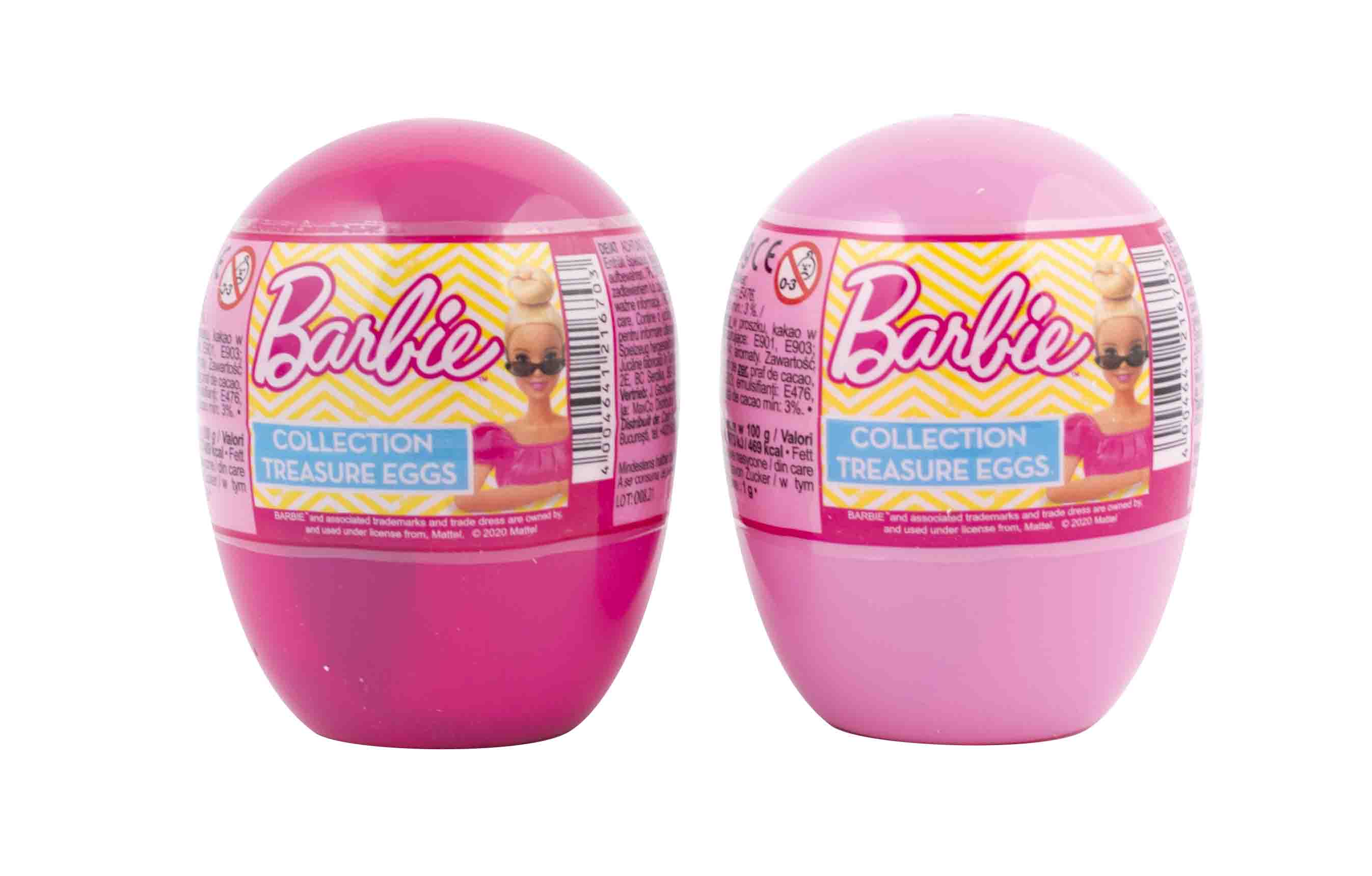 BARBIE eggs+cukr+prekvapenie.10g ( 18ks)