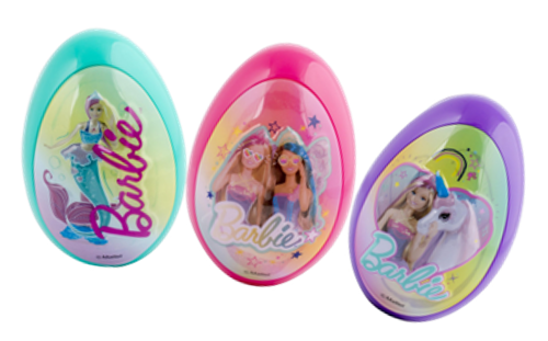 Barbie Jumbo Embossed Egg 50g x 6 ks