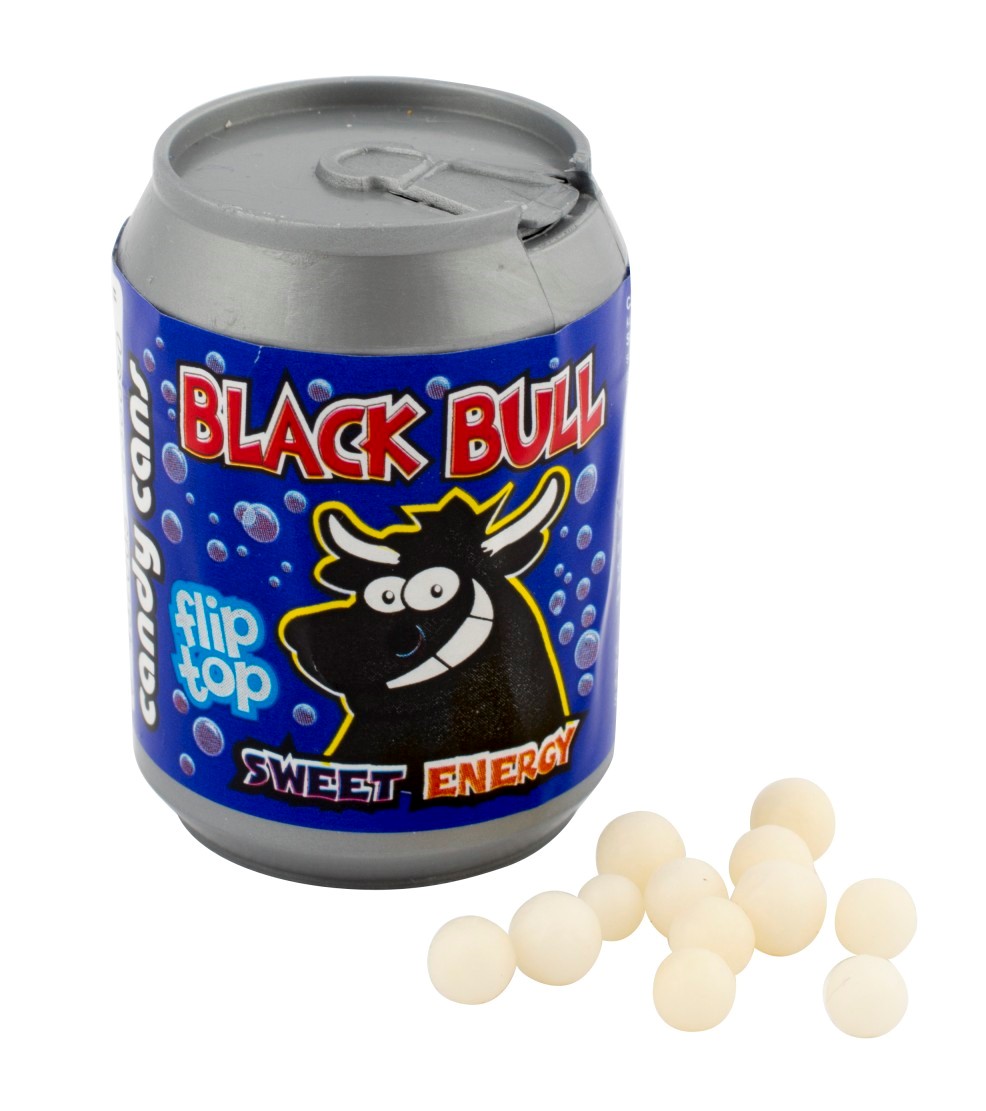 Black Bull plechovka s cukríkmi 10g (48ks)