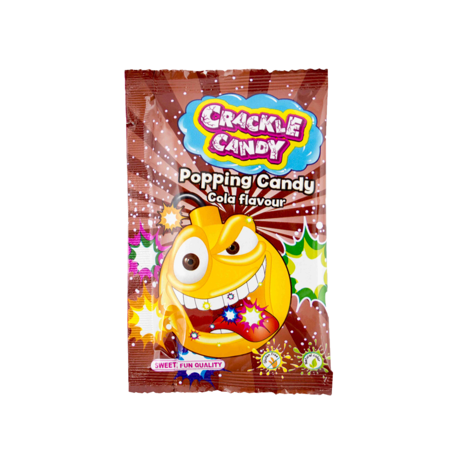 Crackle Candy Cola praskací prášok 8g