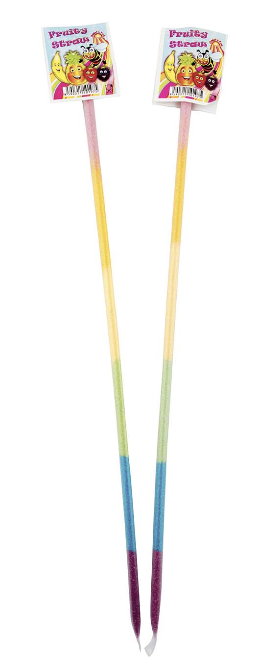 Fruty Straws-cukrovinkový prášok 12g(140 ks))