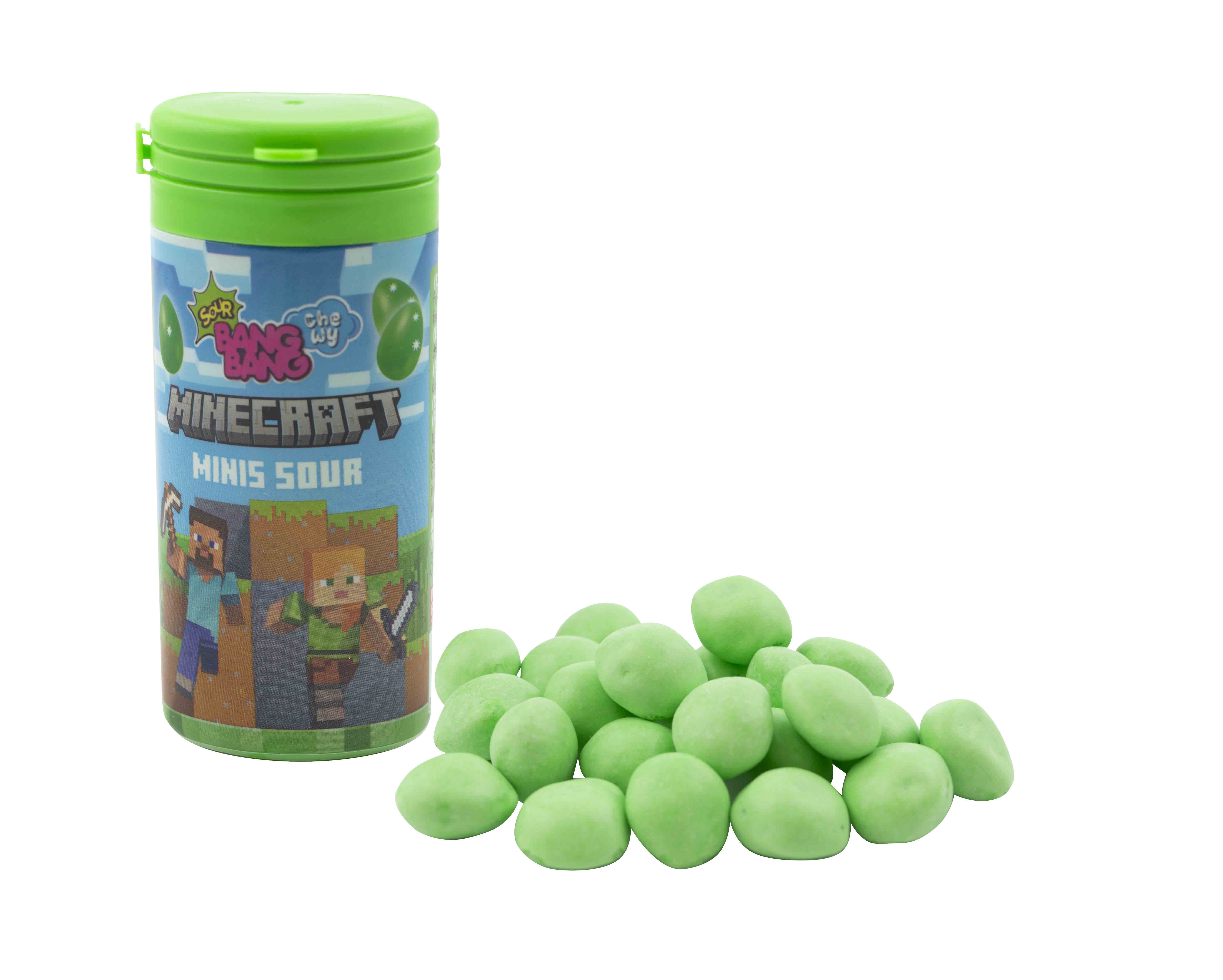 Minecraft Minis kyslé cukríky 31g x 12 ks