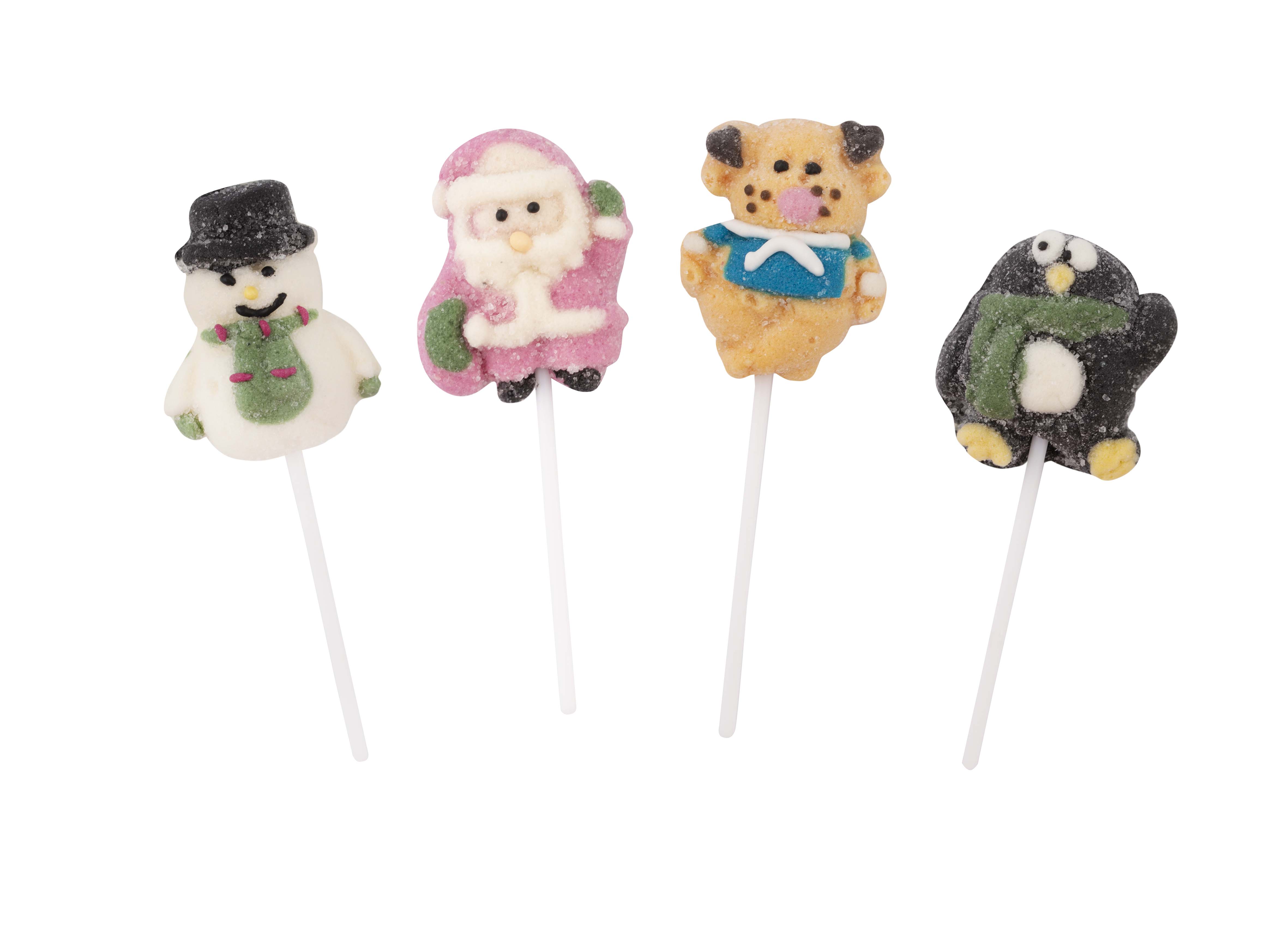 Christmas Mini Mallow Lolly - marshmallow  lízátko 11g x 24