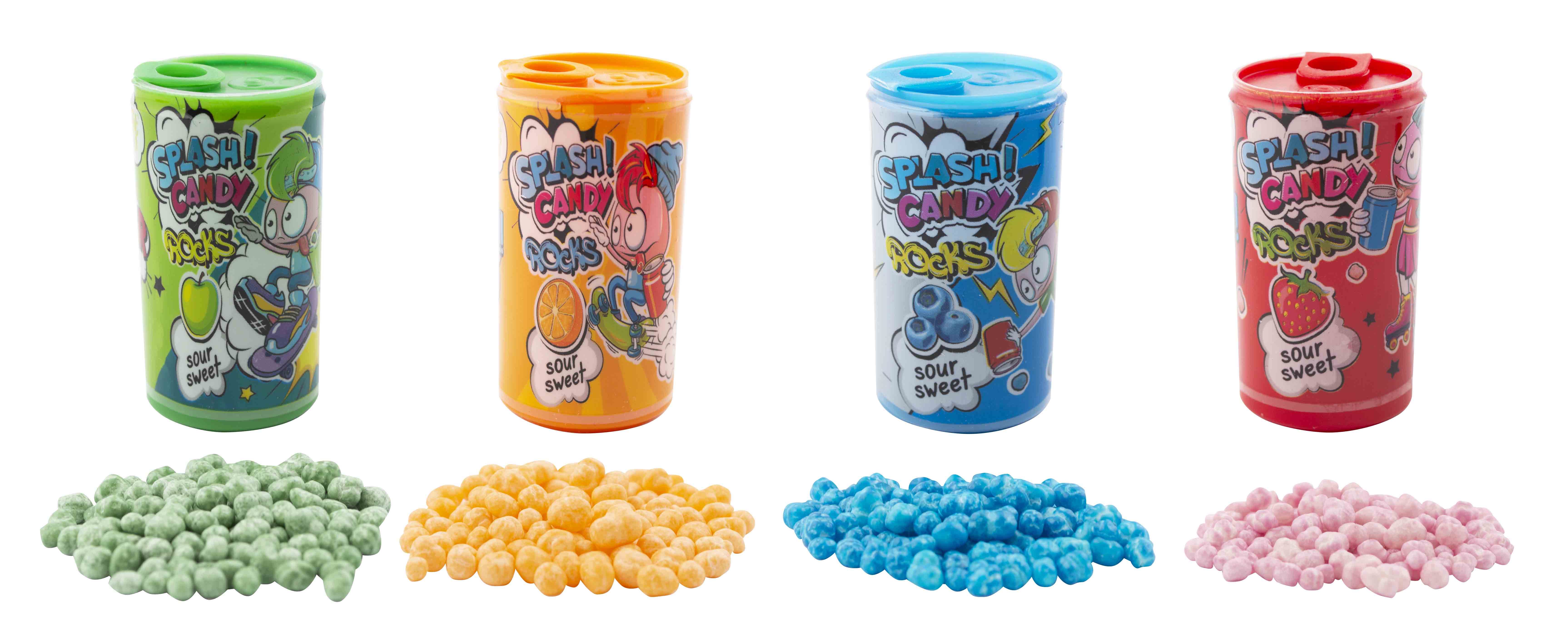 Splash Candy Rocks cukríky 40g x 12