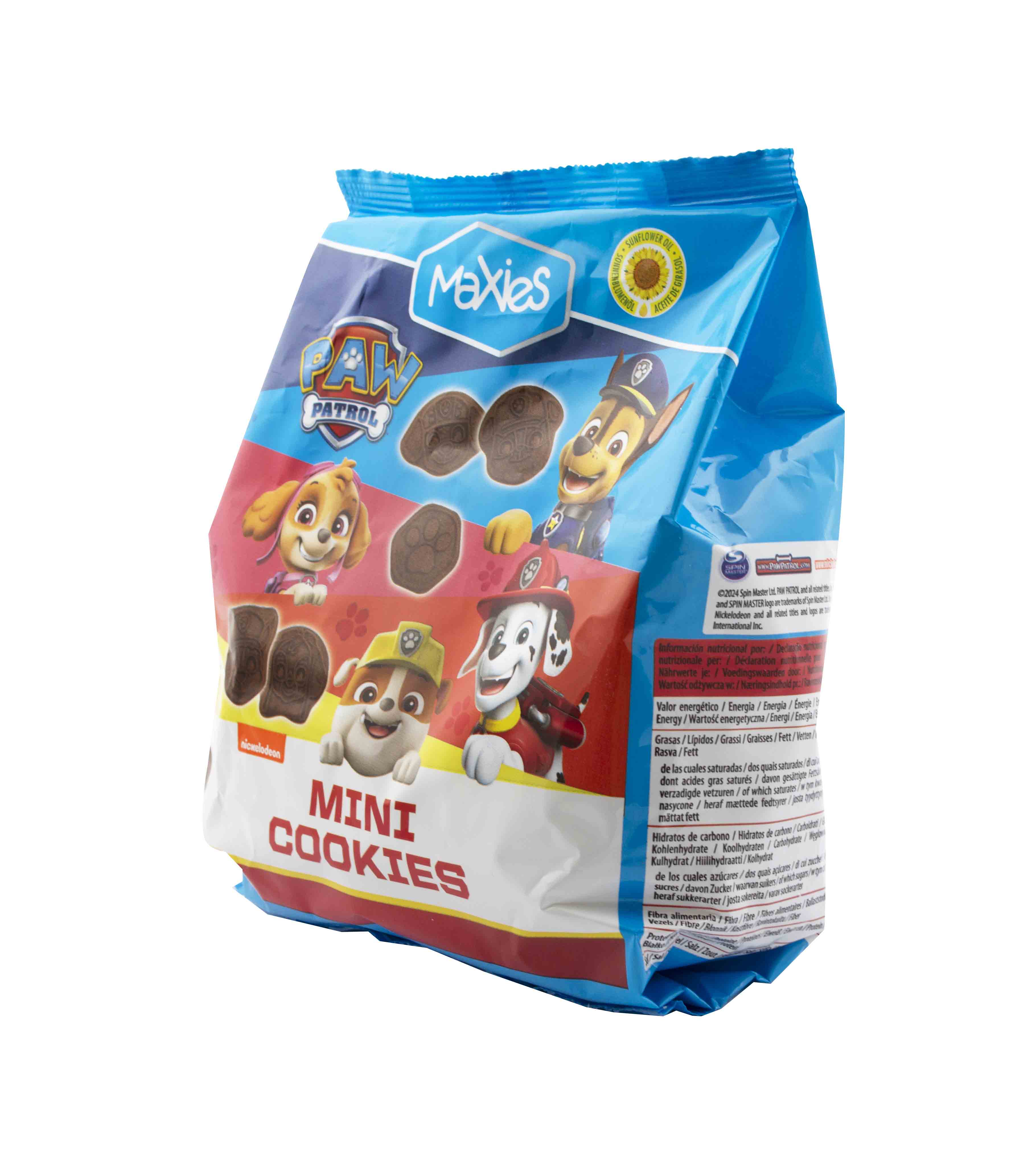 Paw Patrol Mini Choco sušienky 250 g x10 ks