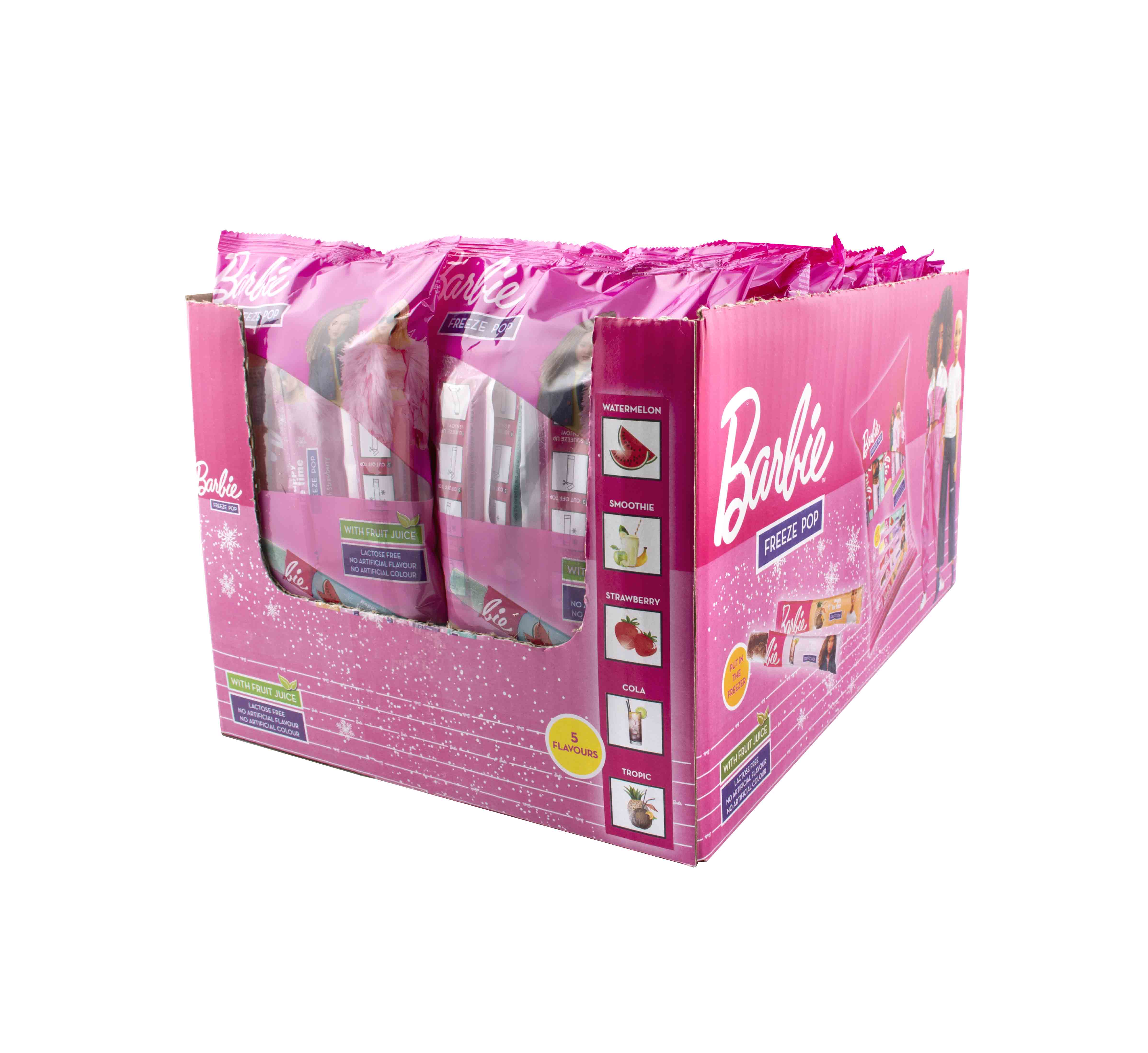 Freeze Pop Barbie Multipack 10x50ml ovocná zmrzlina