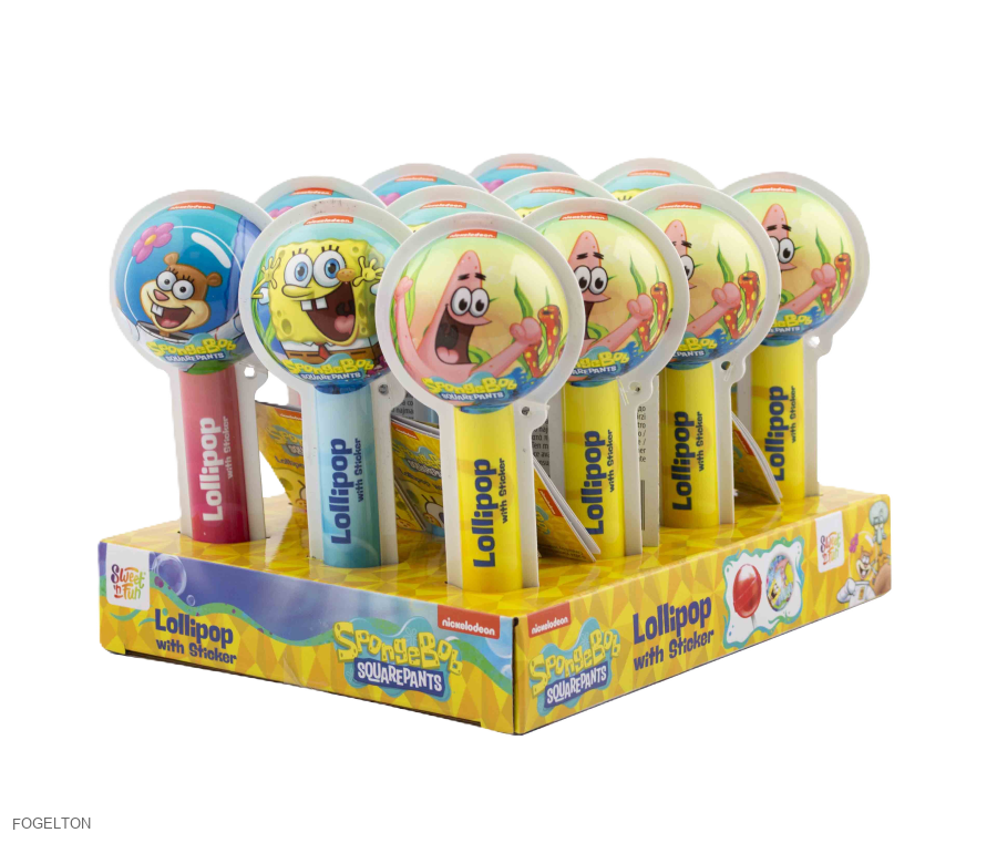 Sponge Bob Blister lízanka 20g