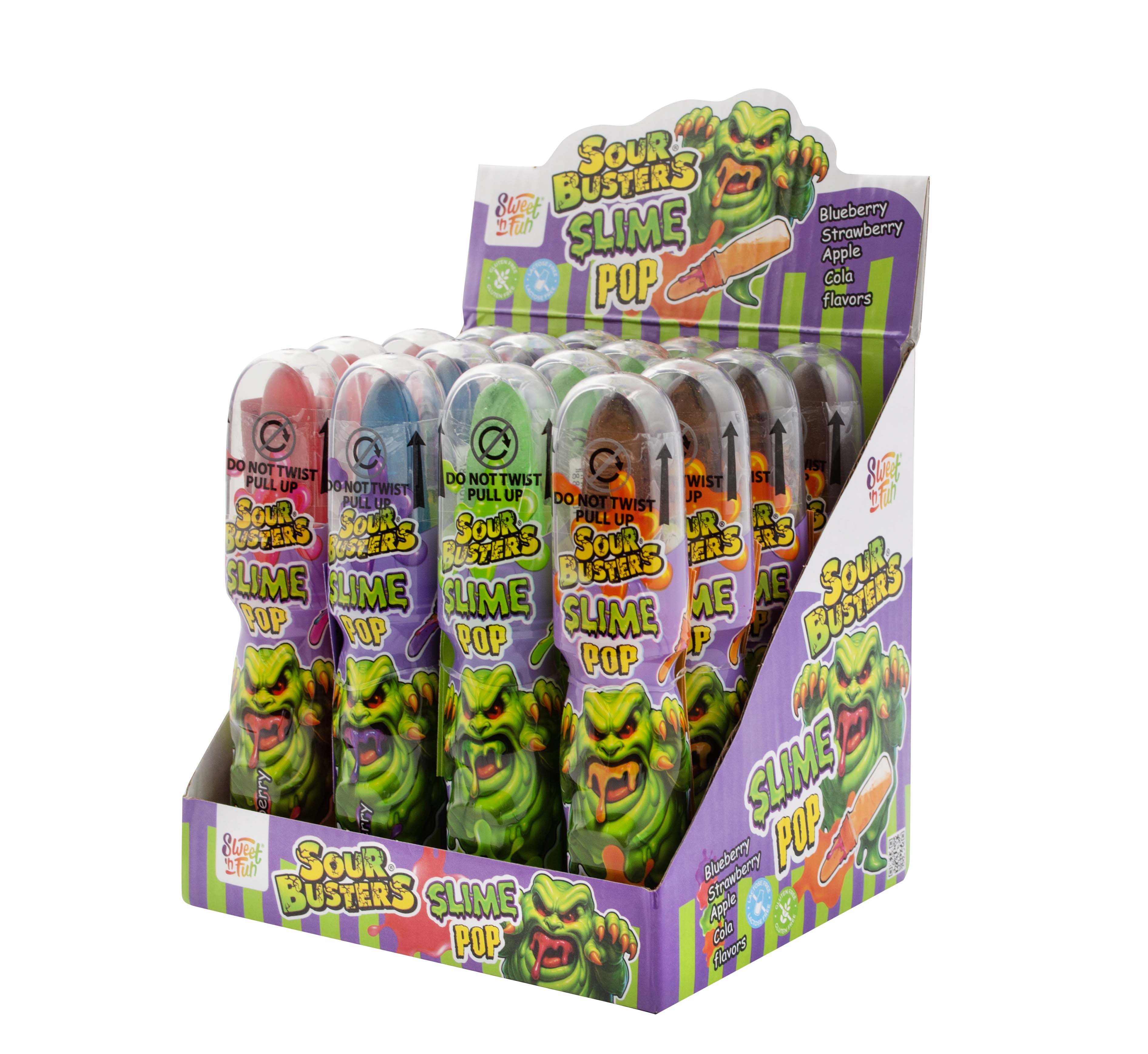 Sour Busters Slime Pop 60g