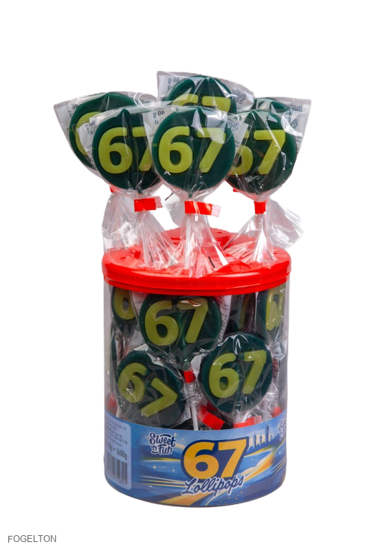 67 lízanka 40g