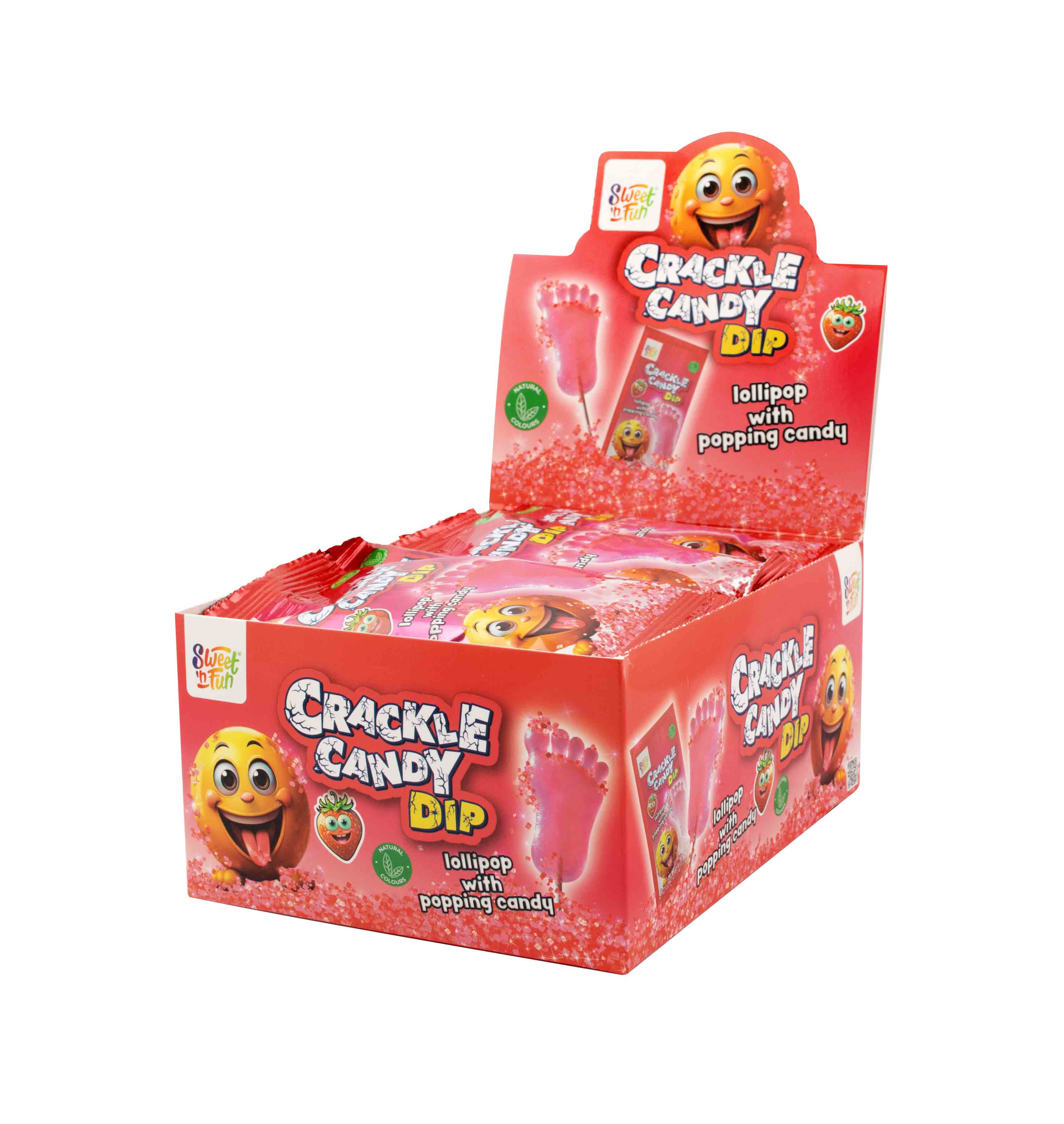 Crackle candy dip strawberry 14g