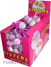 2 pop Fizzers lízanky z hroz.cukru  - 11g x 100 ks