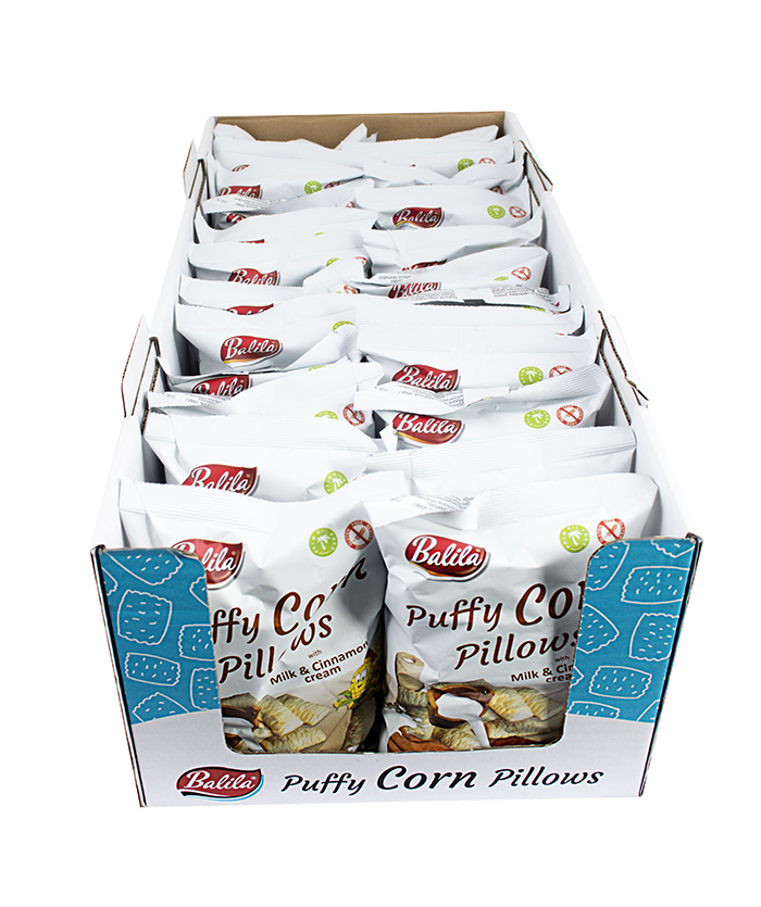 Puffy Corn mliečne so škoricou 70g x 24 ks