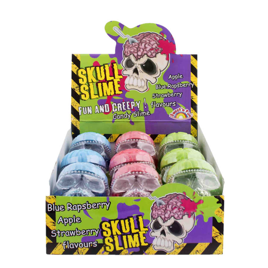 Skull Slime cukrovinka sliz 100g(9ks)