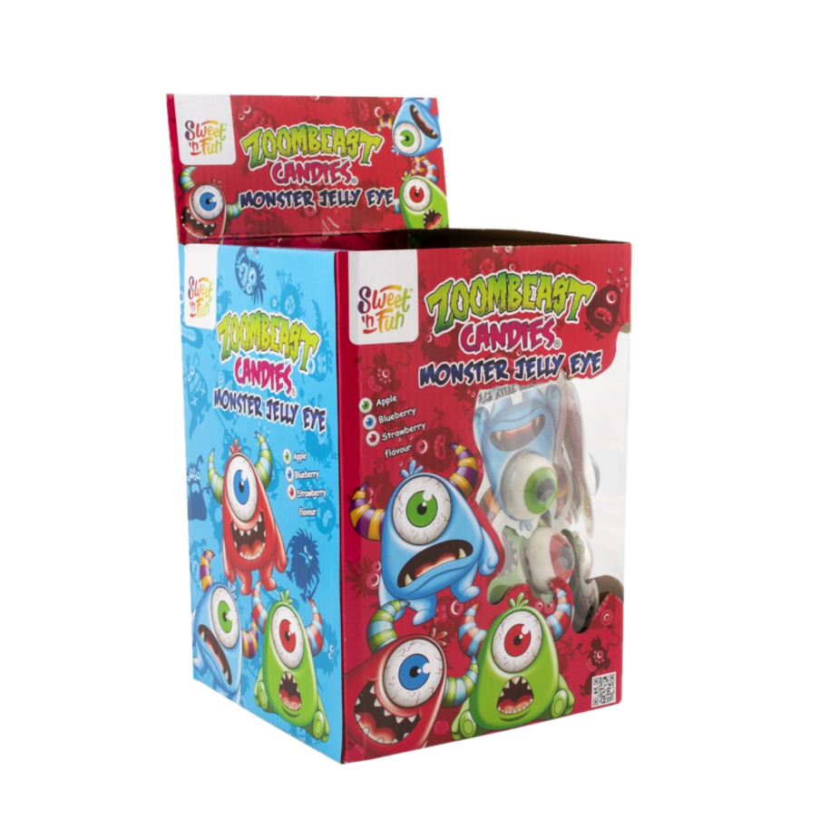 Zoombeast Candies Monster Jelly Eye 7g x 80ks