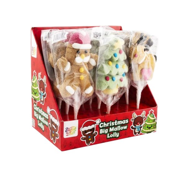 Christmas Big Mallow Lolly 35g