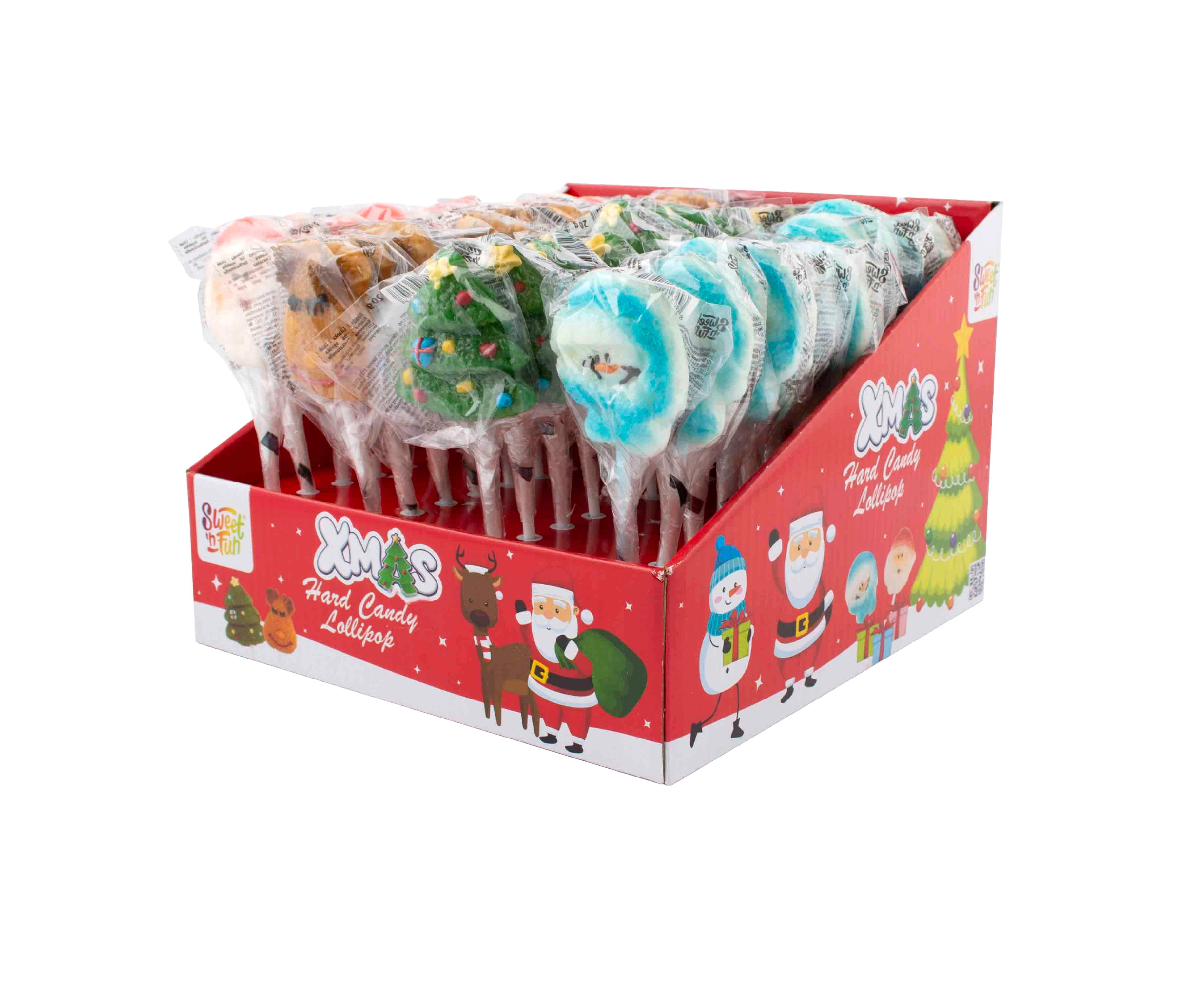 Xmas Hard Candy lízanka 20g x 48ks