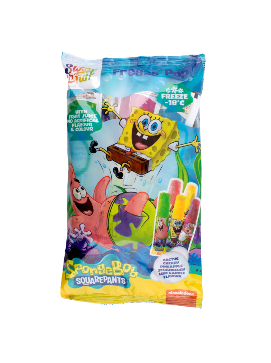 Sponge Bob Freeze Pop Multipack 10x50ml