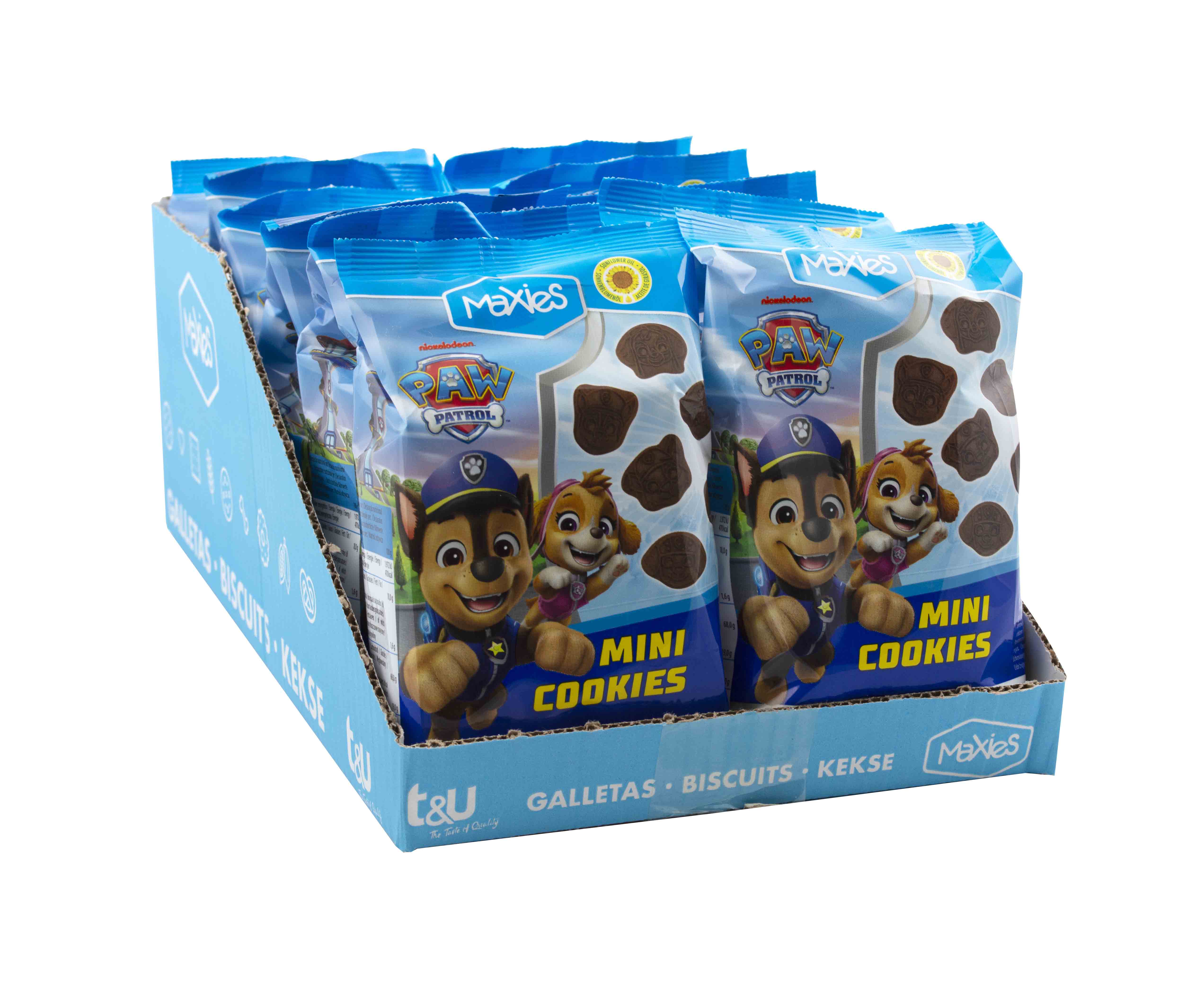 Paw Patrol Mini Choco sušienky 100g