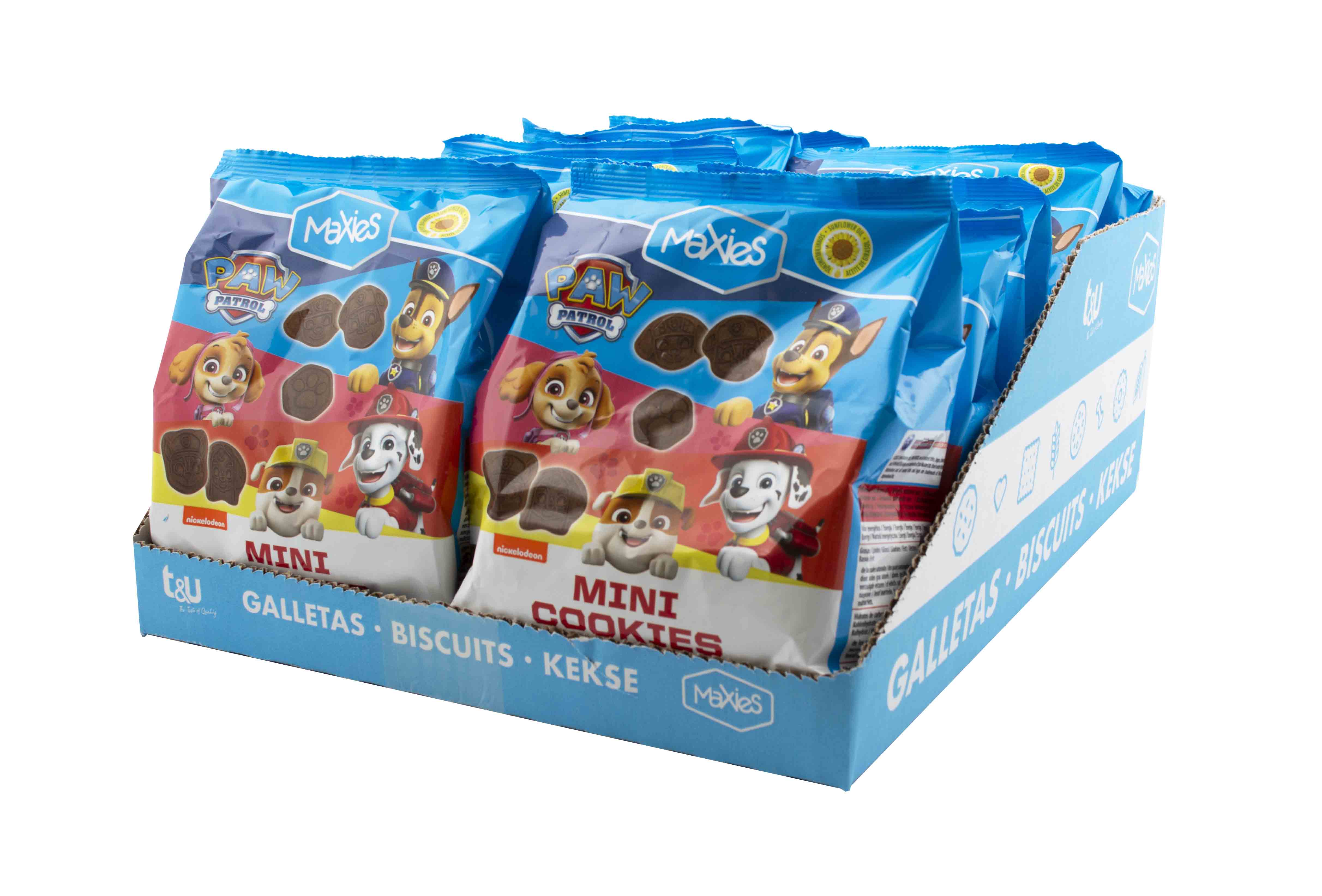 Paw Patrol Mini Choco sušienky 250 g x10 ks