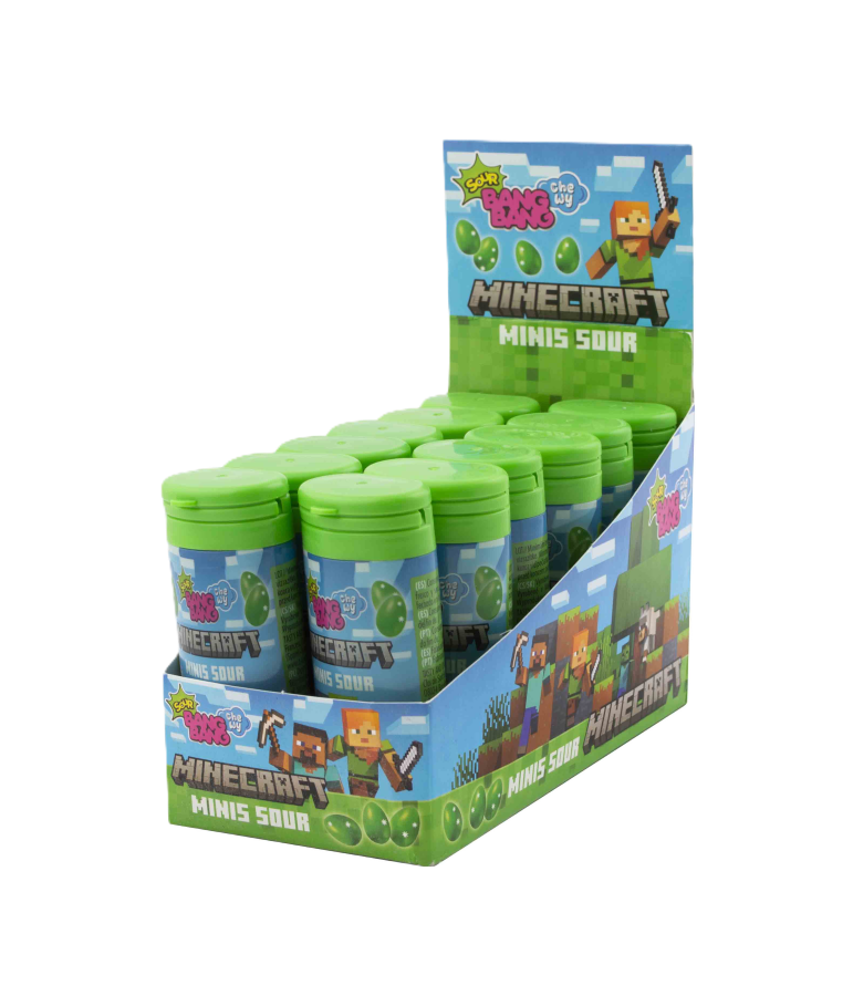Minecraft Minis kyslé cukríky 31g x 12 ks