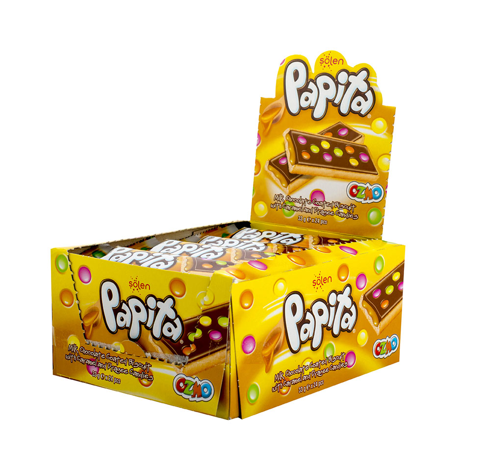 Papita - sušienky karamel 33g x 24ks