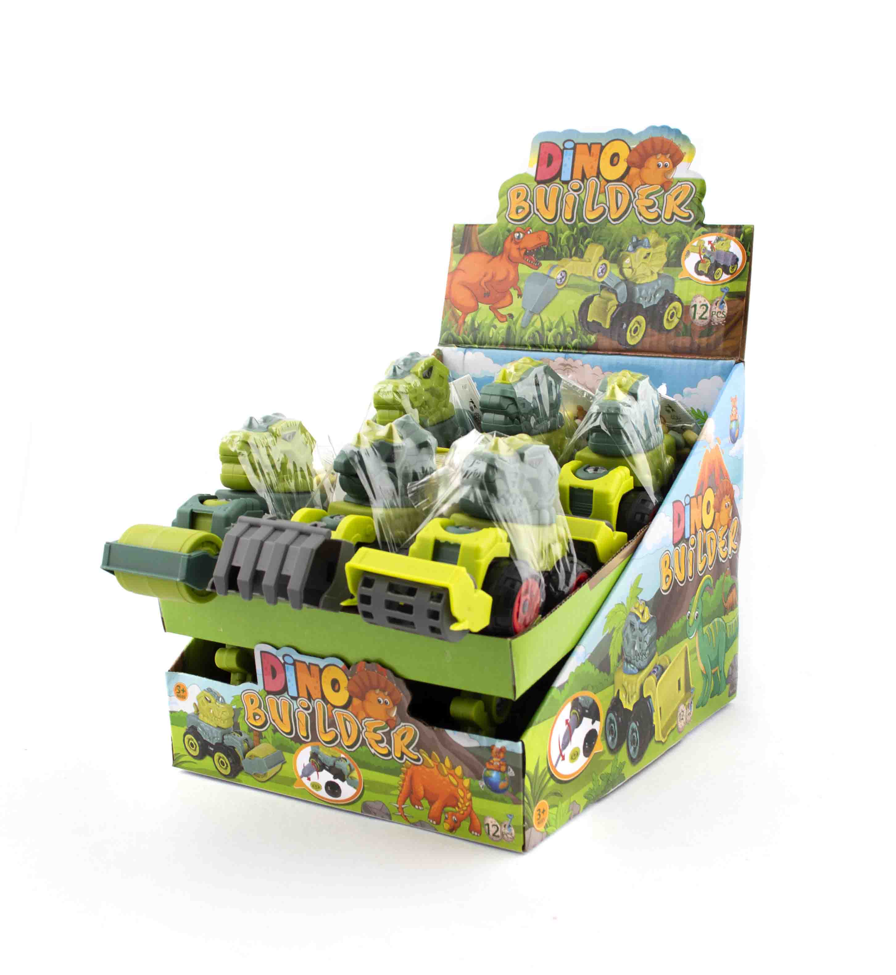 DINO BUILDER-Buldozer x 12 ks